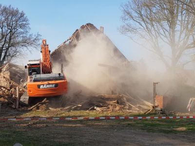 Abriss Schützenhaus Altenhorst Abriss Schützenhaus Altenhorst